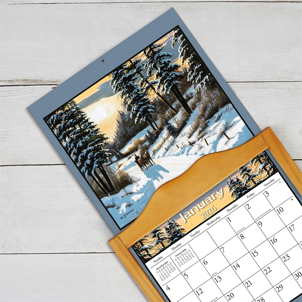 Lure Of The Outdoors 2026 Special Edition Wall Calendar with Print