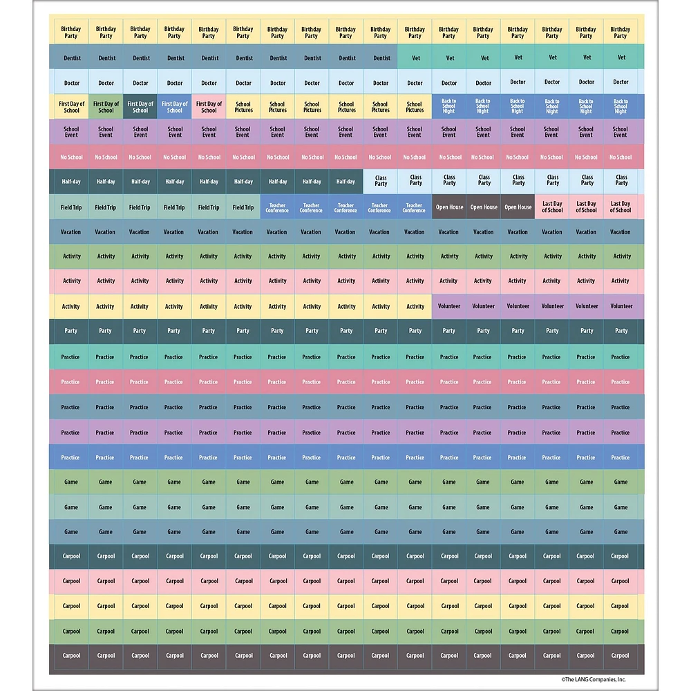 Moms Plan It 2025-206 Wall Calendar - Online Exclusive