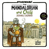The Mandalorian And Child 2026 Wall Calendar - Online Exclusive