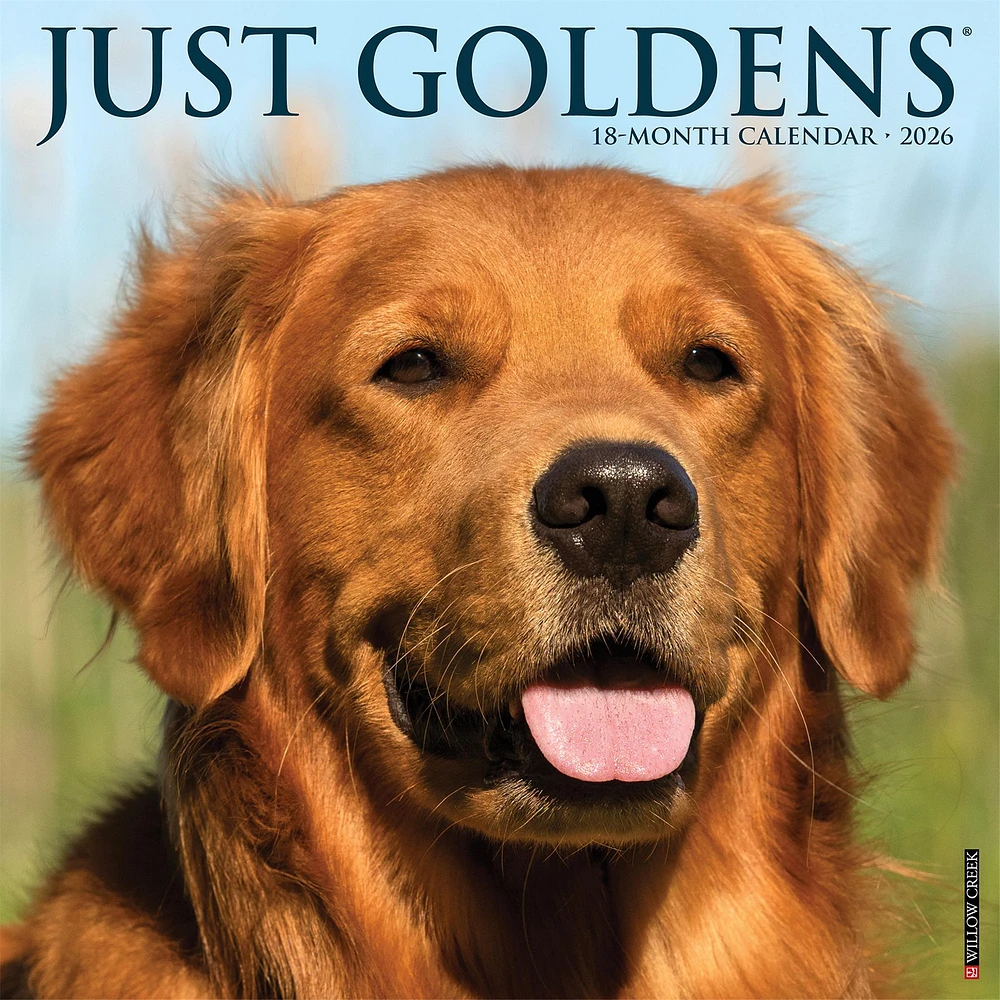 Just Goldens 2026 Wall Calendar