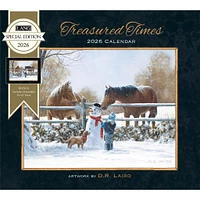 Treasured Times 2026 Deluxe Special Edition Wall Calendar with Print