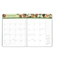 Fruit And Flora Just Right Monthly Planner 2025 Calendar