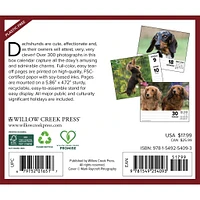 Just Dachshunds 2026 Box Calendar