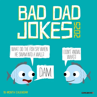 Bad Dad Jokes Mini 2025 Calendar