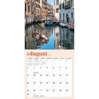 Tiny Hippo Big World 2026 Mini Calendar