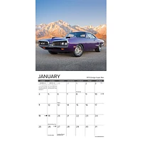 American Muscle Cars 2026 Mini Calendar