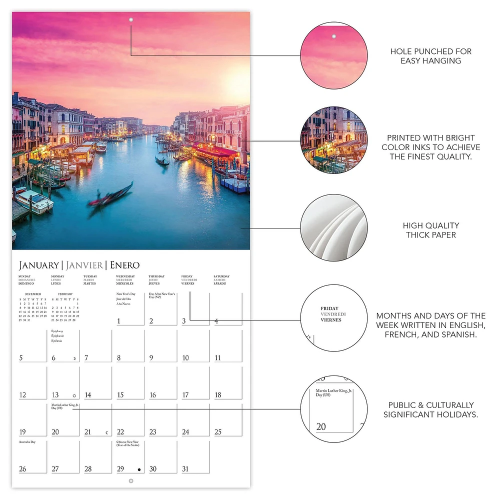 Italia Mini 2025 Calendar