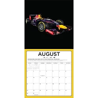 The Art of Formula 1 Race Car 2026 Wall Calendar