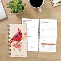 Cardinals Trilingual Exclusive Spiral Weekly Planner 2025 Calendar