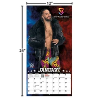 WWE Superstars 2026 Wall Calendar