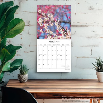 Japanese Gardens 2026 Wall Calendar