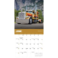 Trucks Wall 2025 Calendar