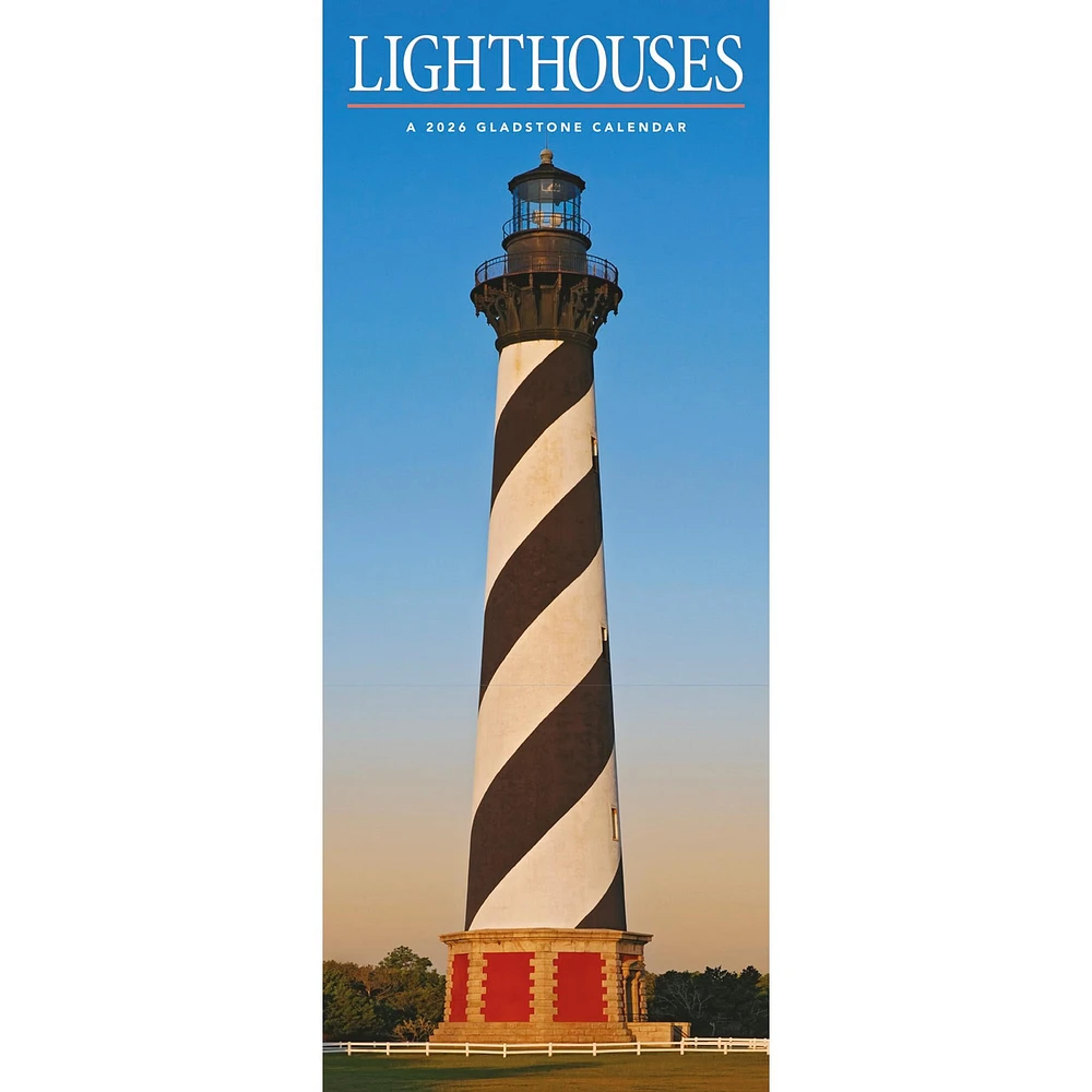 Lighthouses 2026 Poster Calendar
