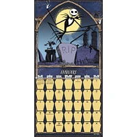 Nightmare Before Christmas Exclusive with Decal 2026 Deluxe Wall Calendar