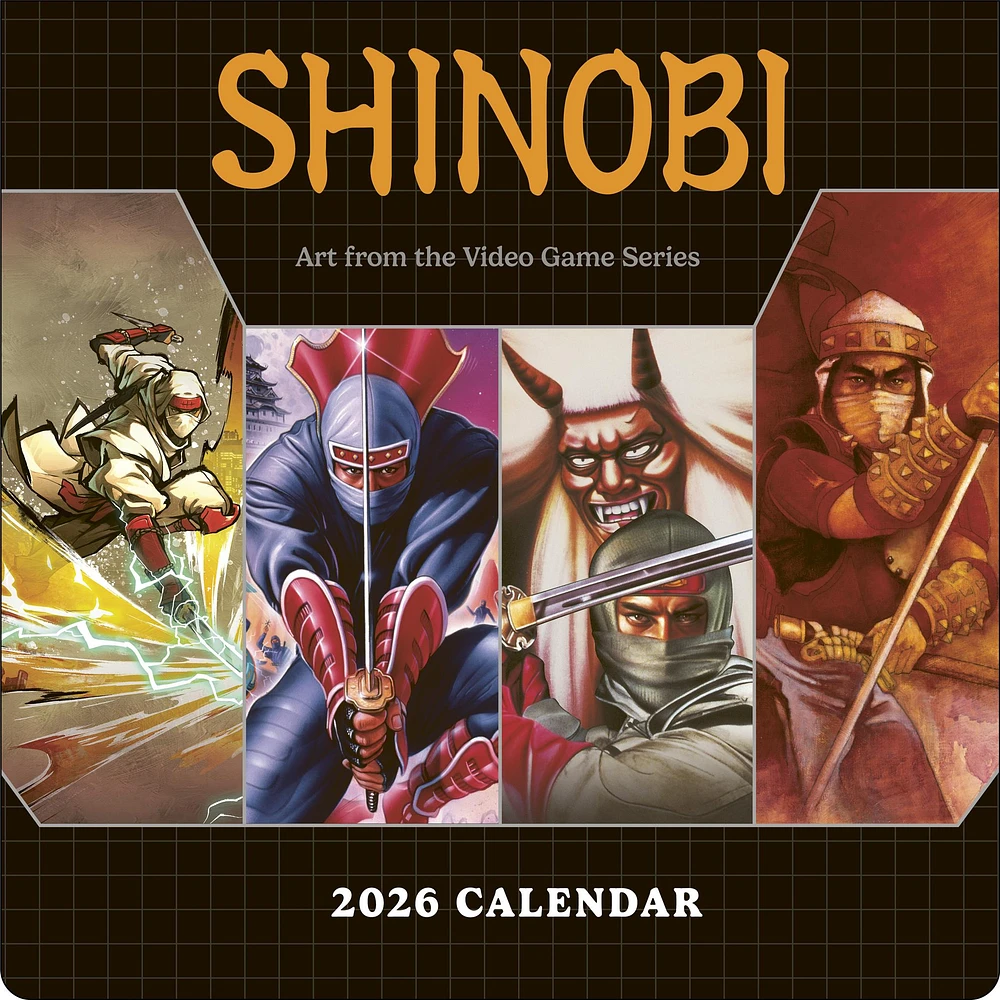 Shinobi 2026 Wall Calendar - Online Exclusive
