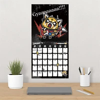 Aggretsuko Wall 2025 Calendar - Online Exclusive