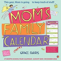 Moms Family 2026 Wall Calendar