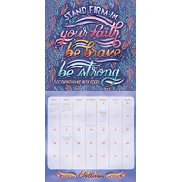 Bible Verses Illustrated 2026 Wall Calendar