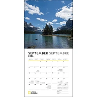 National Geographic Canada 2026 Wall Calendar
