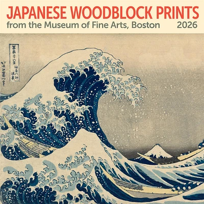 Japanese Woodblocks Mfa Boston Wall  2026 Calendar
