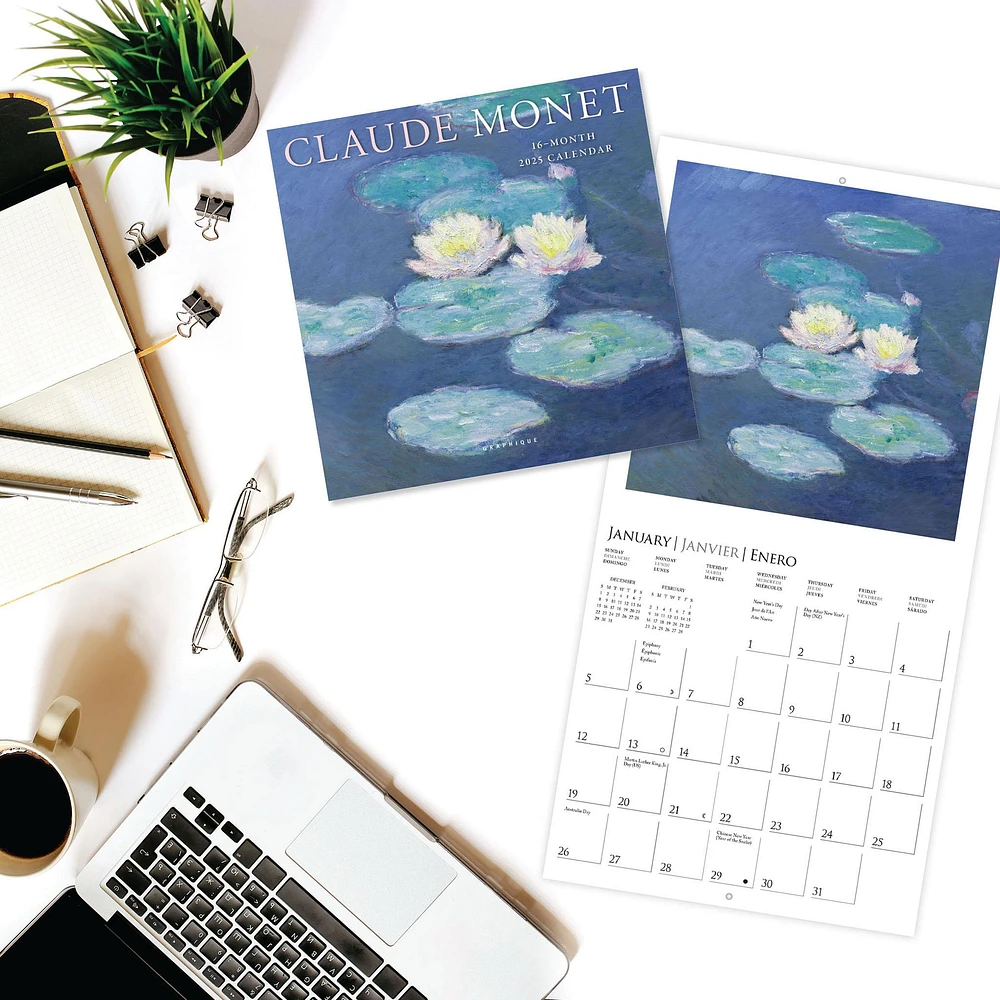 Monet Mini 2025 Calendar