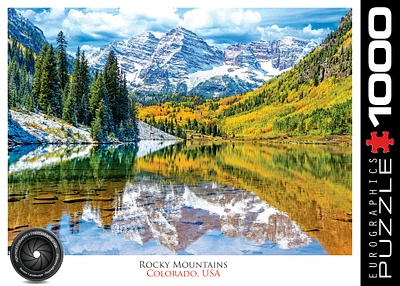 Rocky Mountains 1000 Piece Puzzle - Online Exclusive