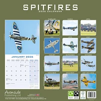 Spitfires 2026 Wall Calendar