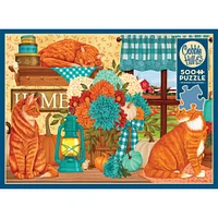 Pumpkin Patch Cats 500 Piece Puzzle Cobble Hill