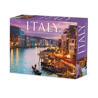 Italy Daily Box 2025 Calendar