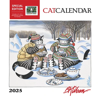 B Kliban Cat Special Edition Wall 2025 Calendar