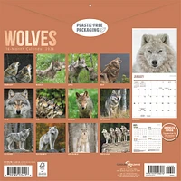 Wolves 2026 Wall Calendar