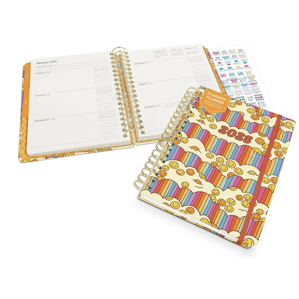 Good Times Tri-Tab Planner 2025 Calendar