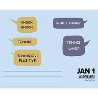 Knock Knock Daily Joke Box 2025 Calendar