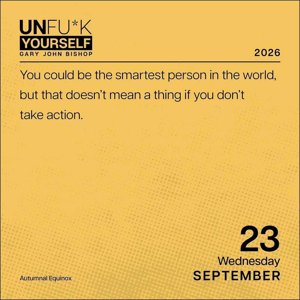 Unfu*K Yourself 2026 Box Calendar