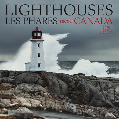 Lighthouses Of Canada Wall 2025 Calendar