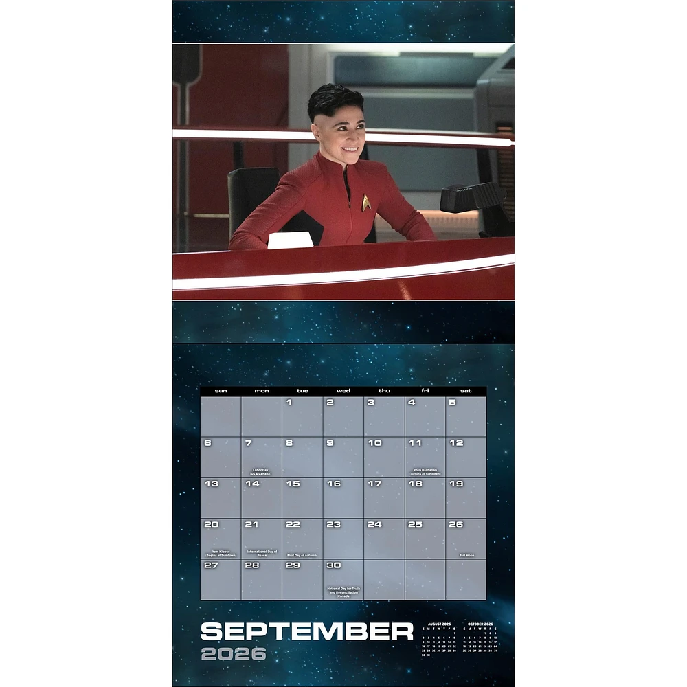 Star Trek Strange New Worlds 2026 Wall Calendar - Online Exclusive