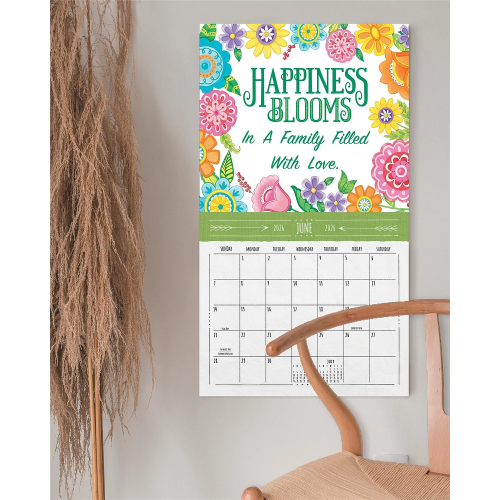 Family Matters 2026 Deluxe Wall Calendar