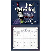 Wine 2026 Deluxe Special Edition Wall Calendar with Cards