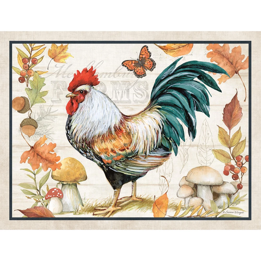 Proud Rooster Special Edition with Print Wall 2025 Calendar