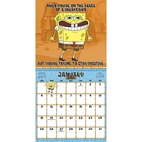 Spongebob Squarepants 2026 Wall Calendar