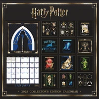 Harry Potter Collectors Edition Wall 2025 Calendar