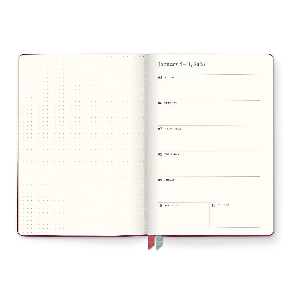 Age of Romance Clara Clothbound 2026 Engagement Calendar