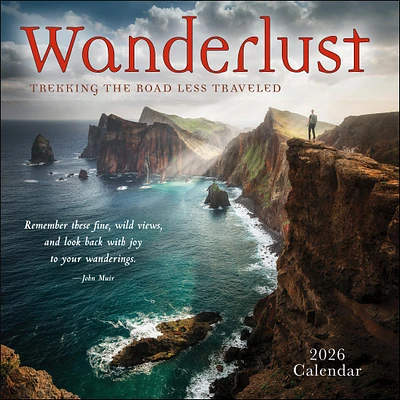 Wanderlust Wall  2026 Calendar
