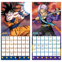 Dragon Ball Z 2026 Wall Calendar