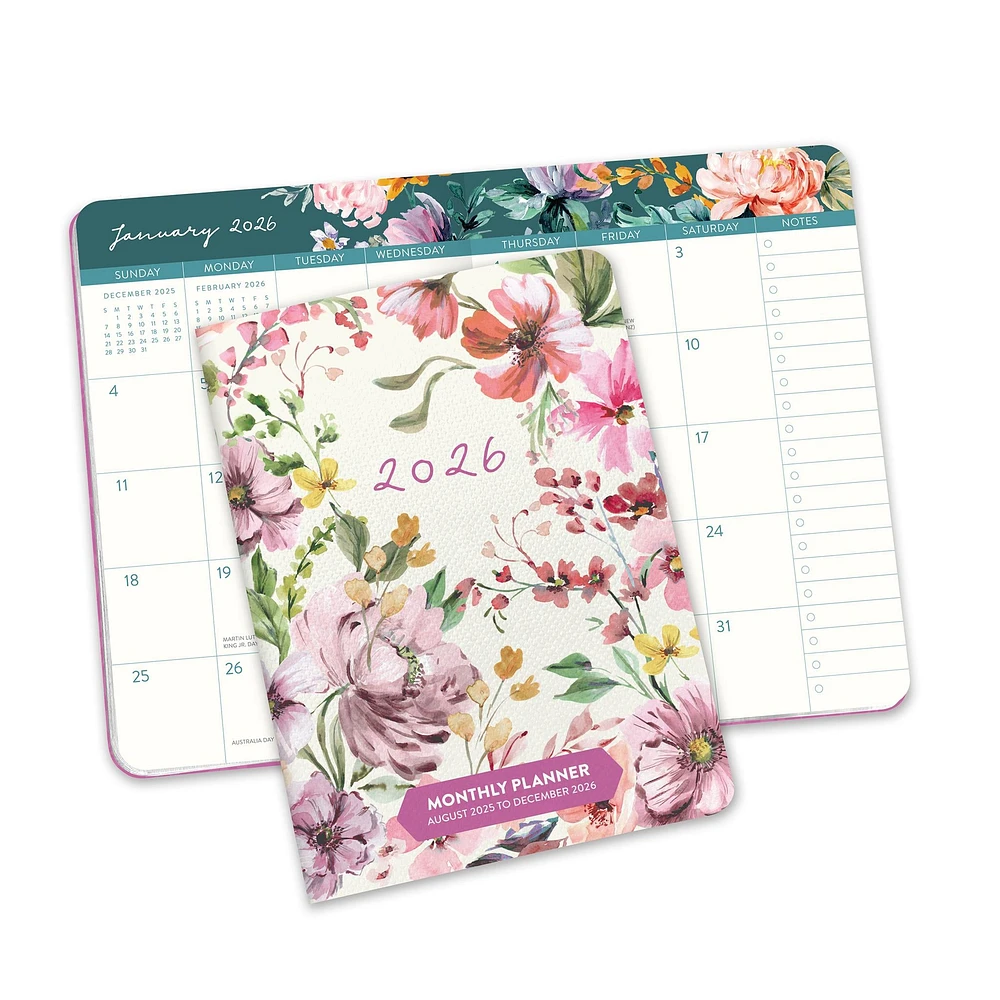 Bella Flora 2026 Monthly Exclusive Pocket Planner
