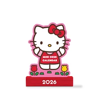 Hello Kitty Playful Pink Easel with Wood Stand 2026 Calendar - Online Exclusive