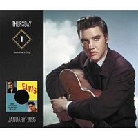 Elvis Presley 2026 Box Calendar
