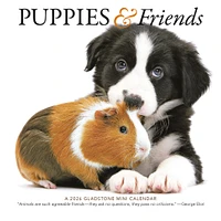 Puppies And Friends Mini  2026 Calendar