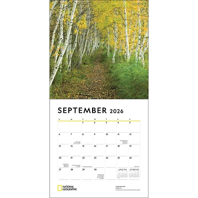 National Geographic National Parks 2026 Wall Calendar - Online Exclusive