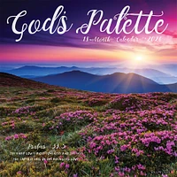 Gods Palette 2026 Wall Calendar - Online Exclusive